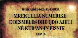 Mrekullia numerike e besmeles – Hafiz Abduddaim el-Kahiil