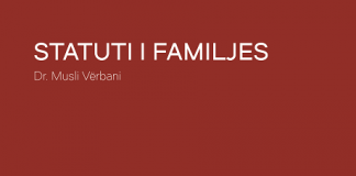 Statuti i familjes – Dr. Musli Vërbani