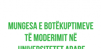 Mungesa e botëkuptimeve të moderimit në botën arabe – Dr. Hajredin Hoxha