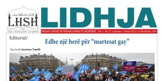 Gazeta Lidhja – Nr. 21 (Nëntor 2013) Lidhja-21