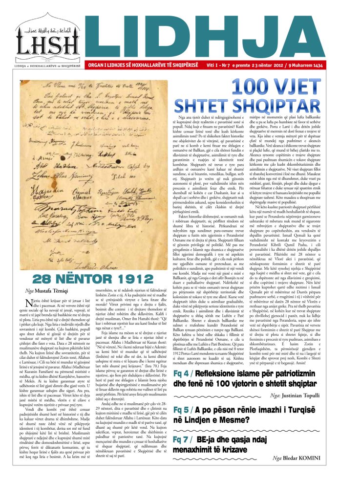 Gazeta Lidhja - Nr. 7 (Maj 2013)